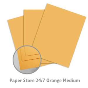  Cardstock Orange Medium Paper   500/Ream