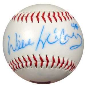 Willie McCovey Autographed Baseball PSA/DNA #Q49240 
