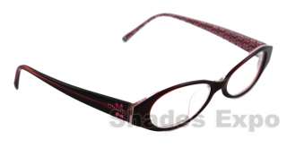NEW Coach Eyeglasses CC 526/A/F DEIRDRE BORGO 604 BURGUNDY AUTH  