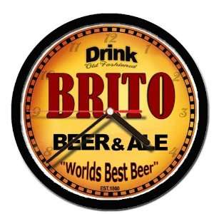  BRITO beer and ale cerveza wall clock 