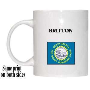  US State Flag   BRITTON, South Dakota (SD) Mug Everything 