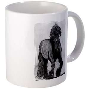  Percheron Horse Mug by 
