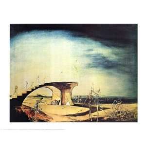  The Broken Bridge of the Dream, c.1945 by Salvador Dali 
