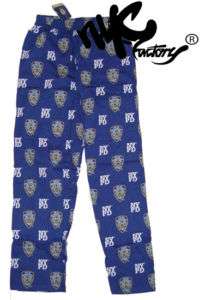 NYPD Pajama Bottoms Lounge Pants Sleepwear Blue Large L  