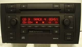 Audi A4 Symphony 2 Radio CD Part # 8E0035195A NEW OEM  