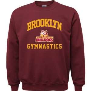  Brooklyn College Bulldogs Maroon Youth Gymnastics Arch 
