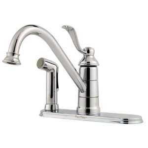  Price Pfister T34 3PC0 Portland Deck Mount Kitchen Sink Faucet T34 