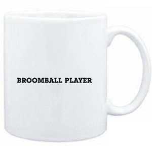  Mug White  Broomball Player SIMPLE / BASIC  Sports 