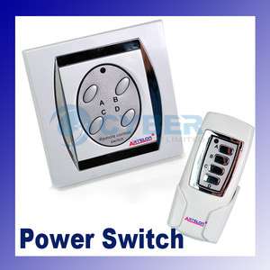 Digital Wireless Remote Power Switch 4Port for House  