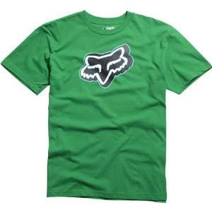 Fox Racing Syndicate Youth Boys Short Sleeve Race Wear Shirt   Green 