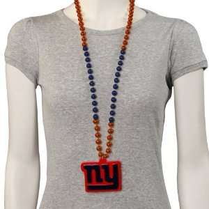 New York Giants Team Logo Medallion Beads Sports 