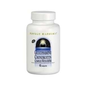 SOURCE NATURALS Glucosamine Chondroitin w/MSM 500/400/267mg 60 TAB