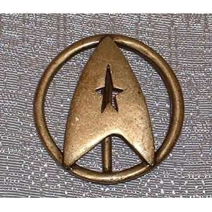  Star Trek MOVIE Uniform Brass Finish BELT BUCKLE 