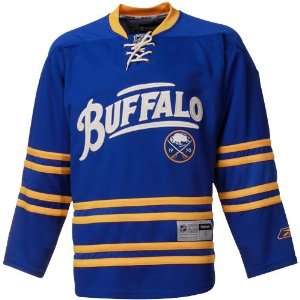  Reebok Buffalo Sabres Blue Premier Hockey Jersey Sports 