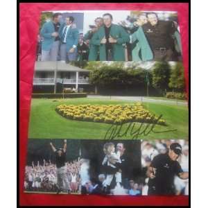  Autographed Phil Mickelson Picture   Masters Ph Sports 