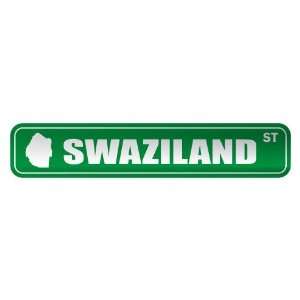  SWAZILAND ST  STREET SIGN COUNTRY