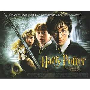 Harry Potter and the Chamber Of Secrets (Original British Quad Movie 