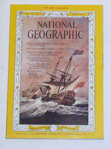National Geographic Magazine April 1963 w/Supp Sweden  