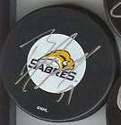 Brian Campbell Autographed Buffalo Sabres Puck  