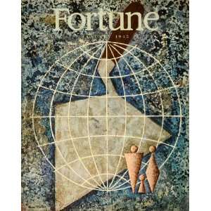  1945 Cover Fortune January Hans Moller Pointing Trowel 
