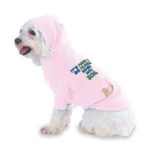   BOWL Hooded (Hoody) T Shirt with pocket for your Dog or Cat Medium Lt