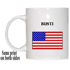  US Flag   Busti, New York (NY) Mug 
