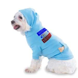  FOR SAVANNAH Hooded (Hoody) T Shirt with pocket for your Dog or Cat 