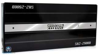 SAZ 2500D SUNDOWN AUDIO 1CH 5000W MAX SUB AMP OPEN BOX  