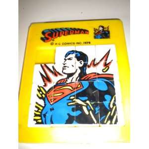  1978 Superman Dc Comics Finger Puzzle with Moving Parts 