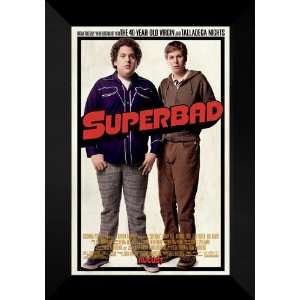  Superbad FRAMED Movie Poster Seth Rogan & Jonah Hill 