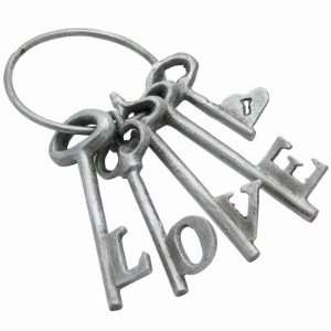  Silver Love Key 