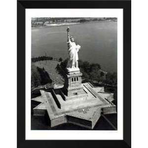 Christopher Bliss FRAMED Art 28x36 Statue Of Liberty 