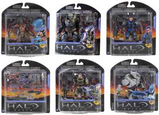 Halo Reach Series 5 Action Figures Set Of 6 *New*  
