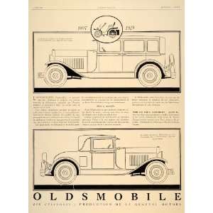   Cabriolet General Motors   Original Print Ad