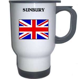  UK/England   SUNBURY White Stainless Steel Mug 
