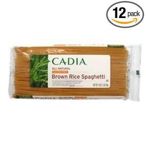 Cadia All Natural Gluten Free Brown Rice Spaghetti Pasta, 16 Ounce 
