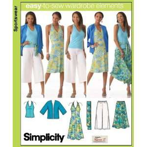  Simplicity Sewing Pattern 4193 Misses Summer Wardrobe 