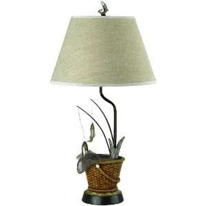  Cal Lighting® Fishing Basket Table Lamp