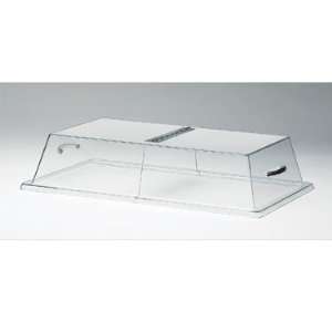  Cal Mil 12x20x4 Rectangular Chafer/Display Cover w/ Center 