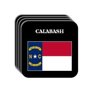 US State Flag   CALABASH, North Carolina (NC) Set of 4 Mini Mousepad 