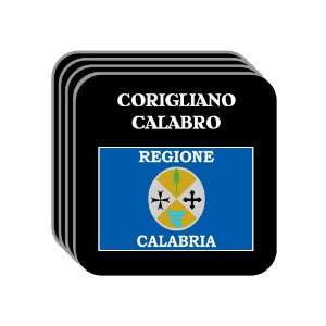   , Calabria   CORIGLIANO CALABRO Set of 4 Mini Mousepad Coasters