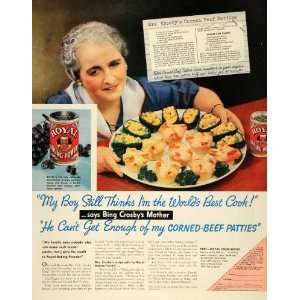   Crosbys Mother Cook   Original Print Ad 