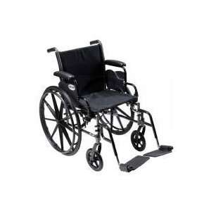 Drive Cruiser III Wheelchair, 20 , Flip Back Detachable & Adj Ht. Desk 