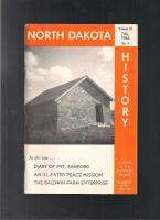 1966 North Dakota History Baldwin Farm Pvt Sanford Fort Buford  