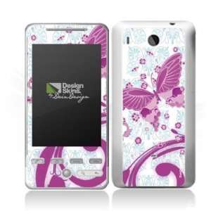  Design Skins for HTC Hero   Pink Butterfly Design Folie 
