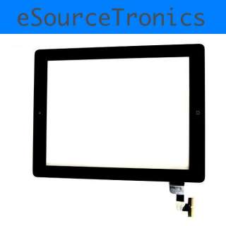 iPad 2 Glass Touch Screen Digitizer Home Button Assembly OEM  