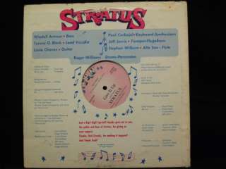 Stratus Give It Up Vinyl 12 Boogie Private Denver RARE  