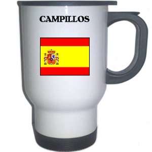  Spain (Espana)   CAMPILLOS White Stainless Steel Mug 