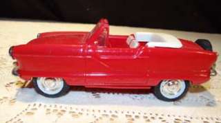 RARE 1959 Metropolitan Convertible, Mardis Gras SOLID Red PROMO Car 