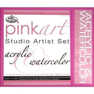   Art Acrylic and Watercolor Studio Artist Set Arts, Crafts & Sewing